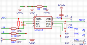 FOC 电流采样实践：采样电阻选型与 LMV358 运放电路设计